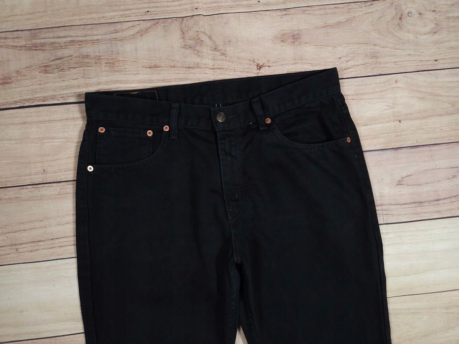 LEVI'S 581 Spodnie Jeans Czarne Męskie r. 33/32
