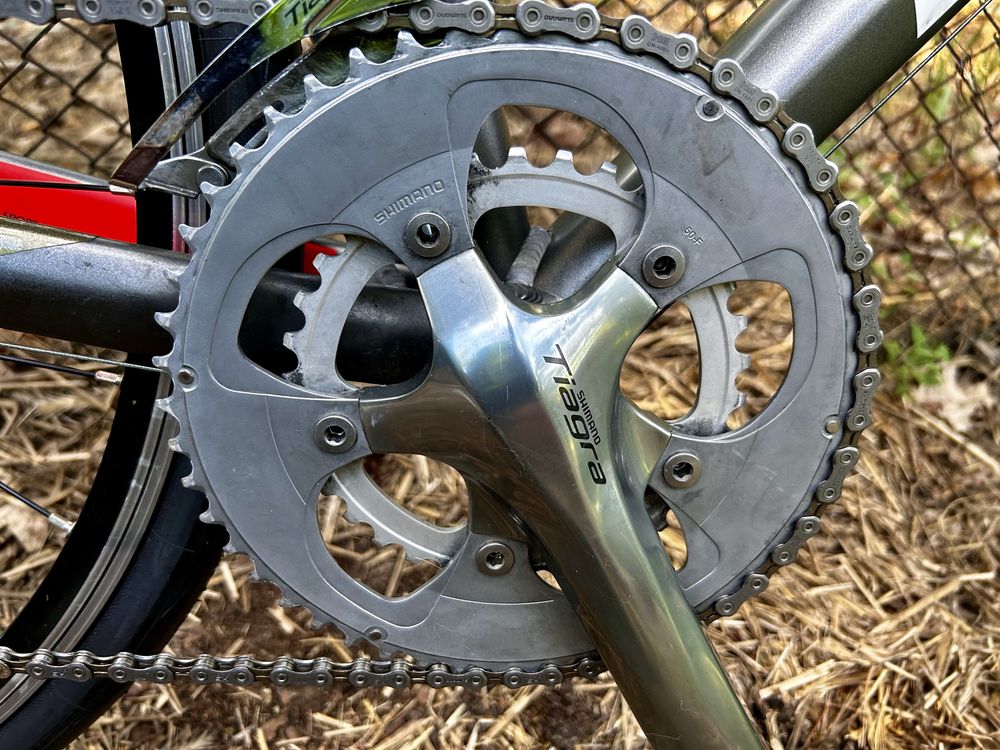 Rower szosowy Btwin Triban M, zadbany i doinwestowany, po przeglądzie