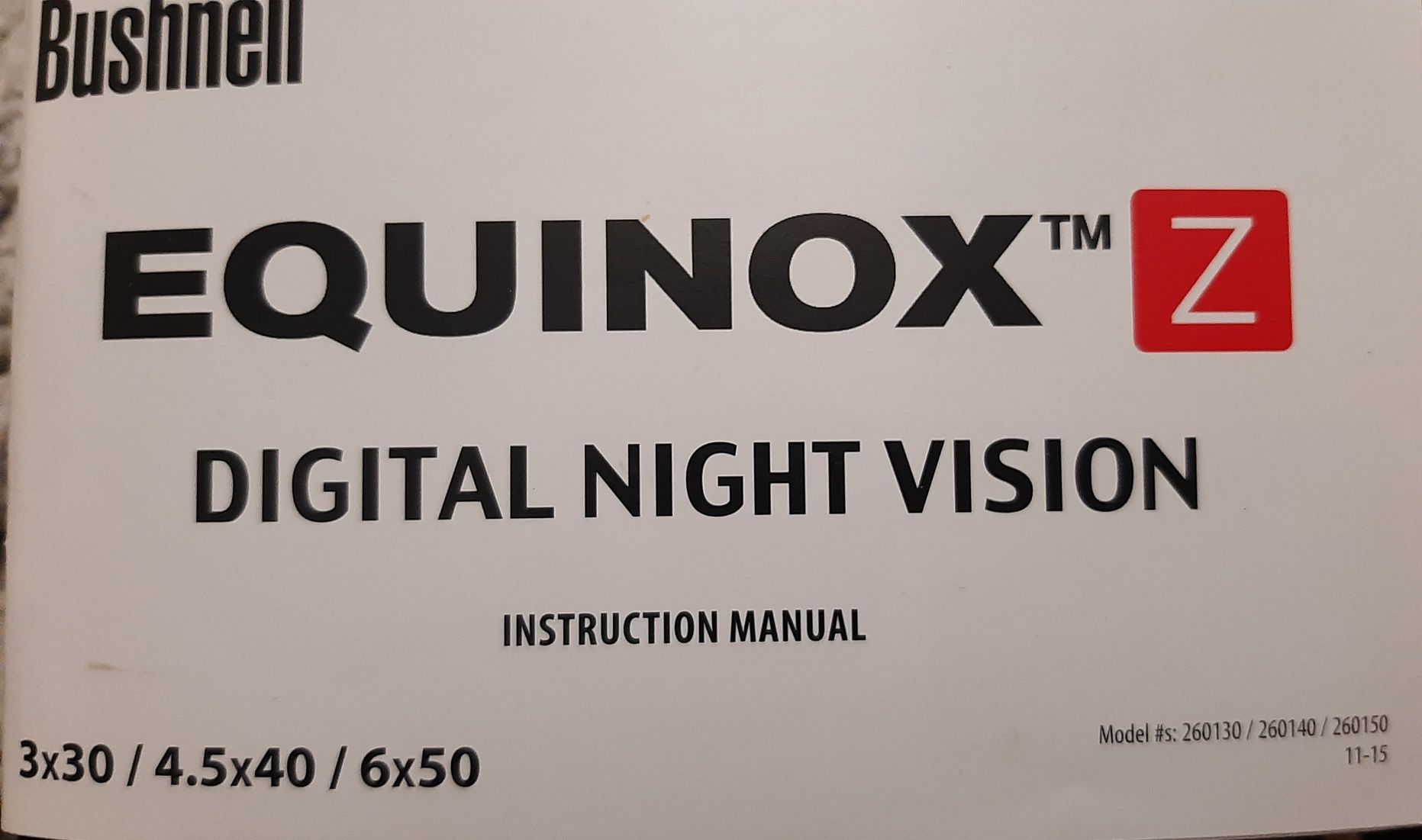 Monóculo bushnell Equinox Z