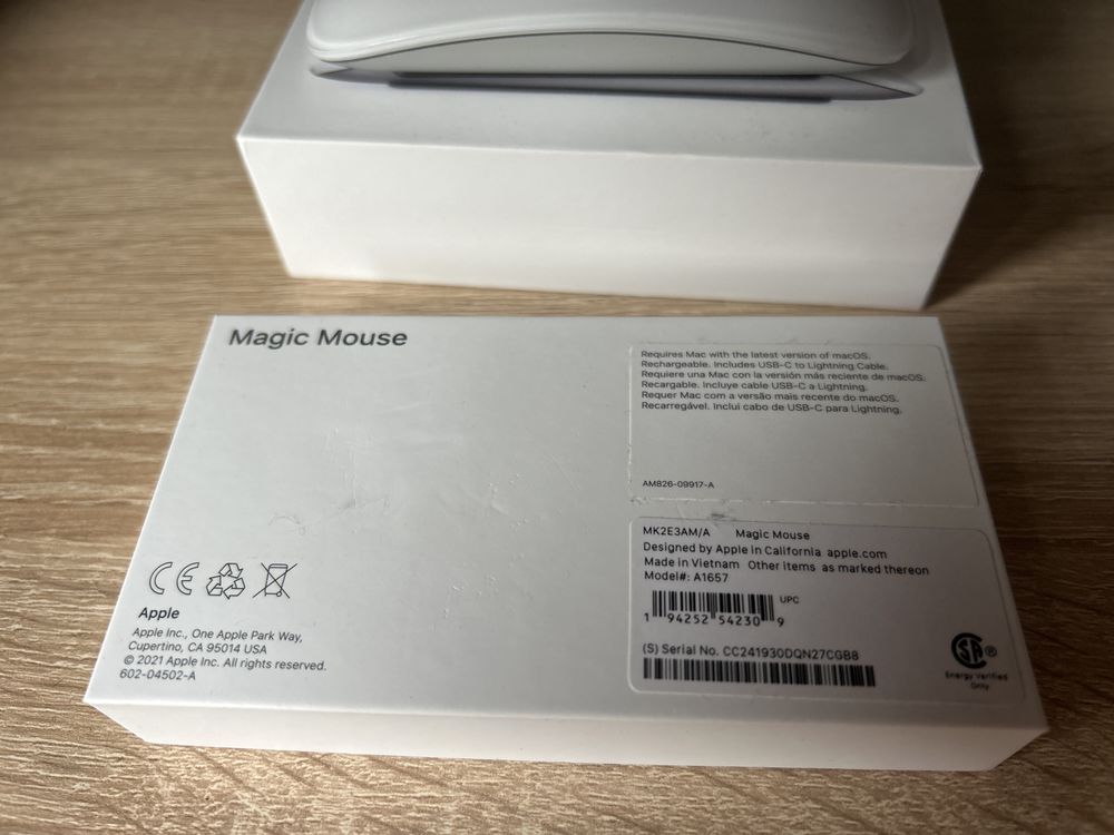 Apple Magic Mouse 2 A1657