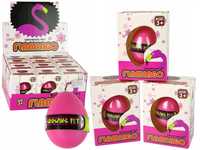 Rosnące Jajo Flaming 6cm Różowe Import LEANToys