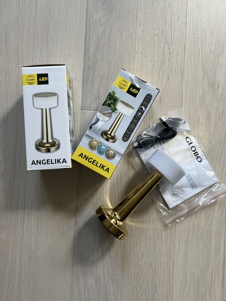 2x CATA Rechargeable Table Lamp Dimmer Decorative