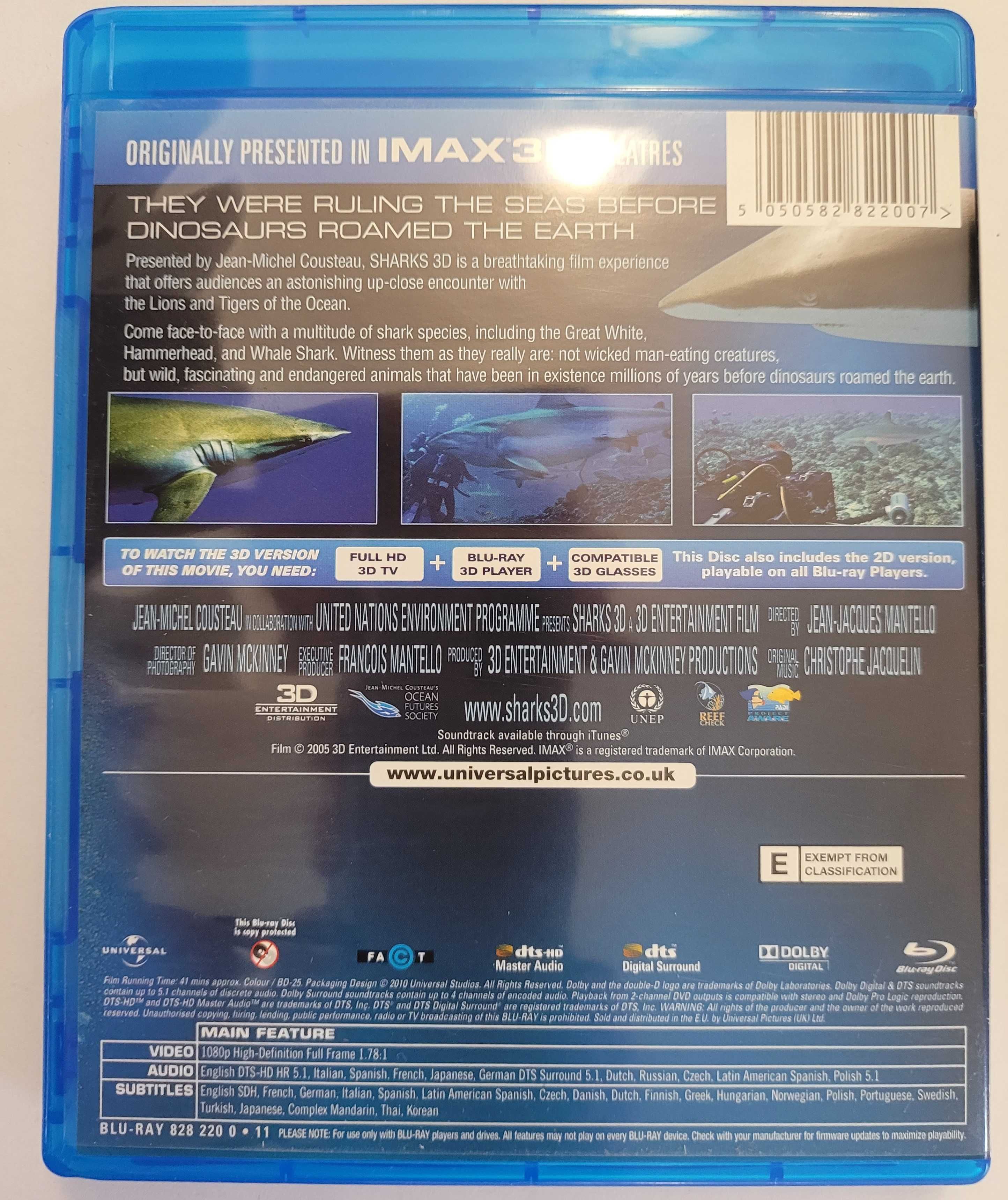 Film Rekiny 3D Sharks