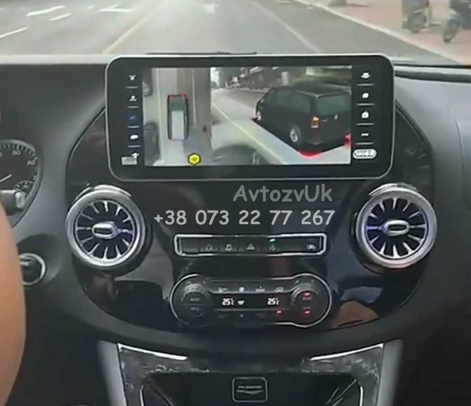 Дисплей Mercedes Benz VITO w447 VIANO V-class GPS Вито Android CarPlay