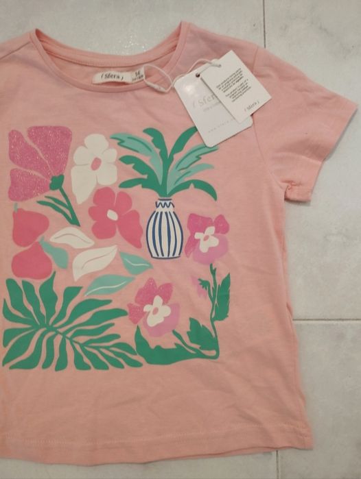 T-shirt Rosa Nova da Unit