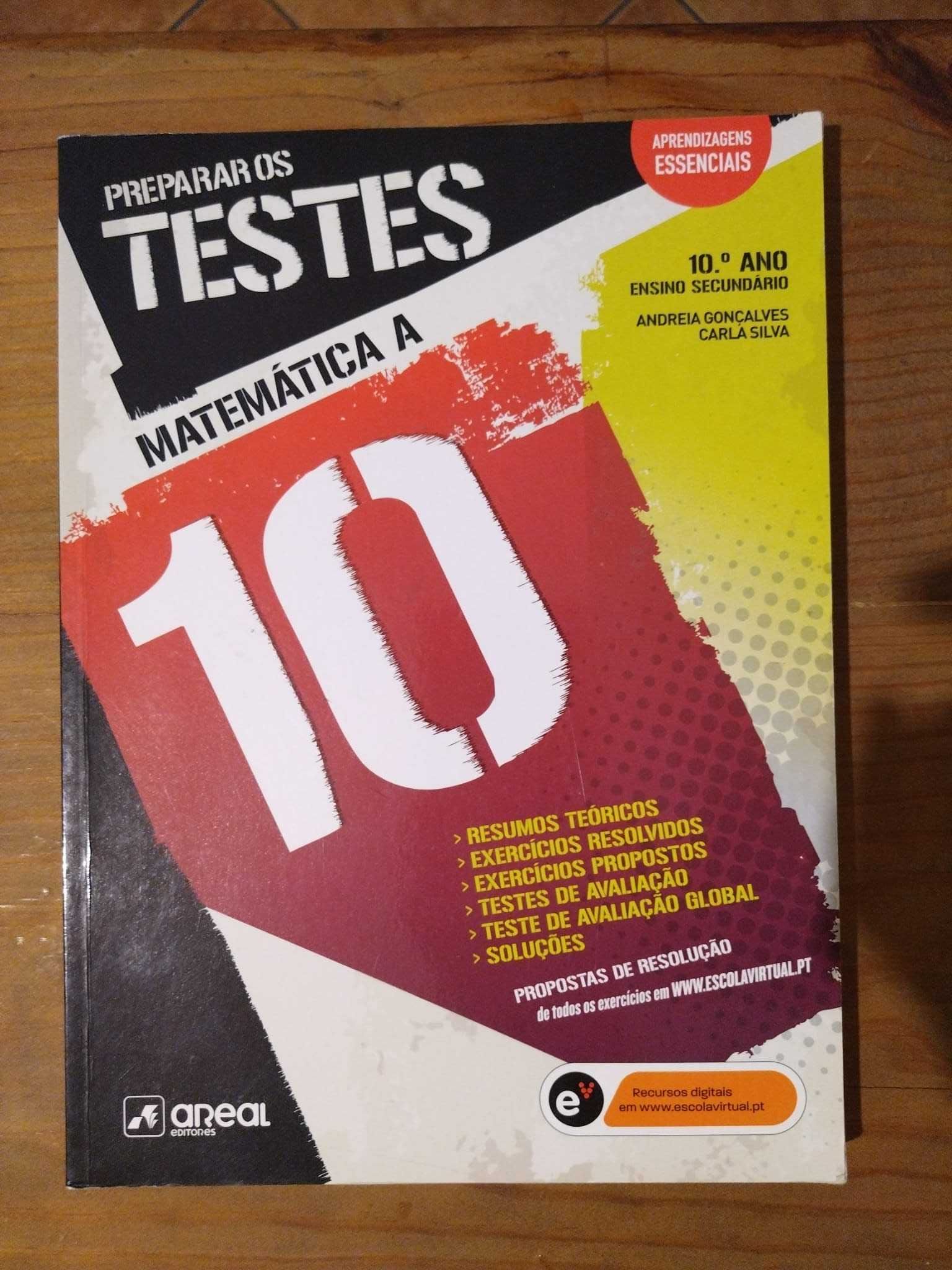 Livro preparar os testes - Matemática A 10ºano