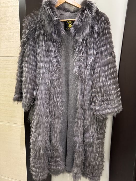 Пальто из чернобурки