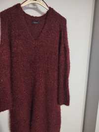 Cieplutka sukienka sweterkowa
