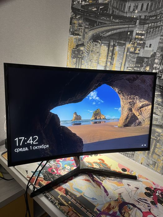 Монітор 27" Samsung Curved