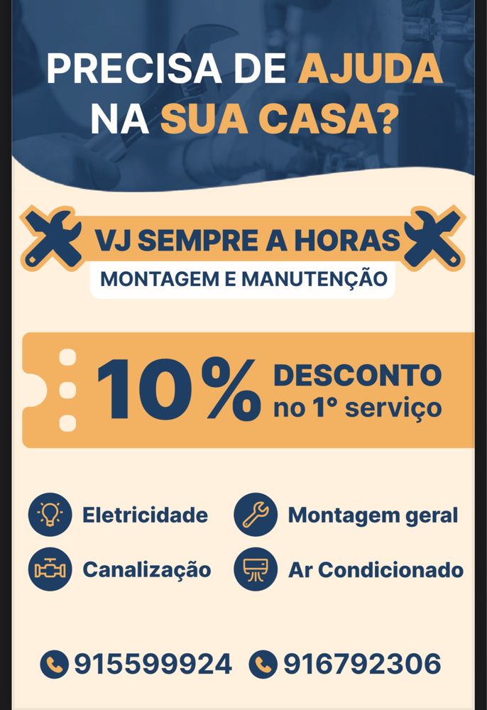 Precisa De Ajuda Na Sua Casa ? Do you need help at home?