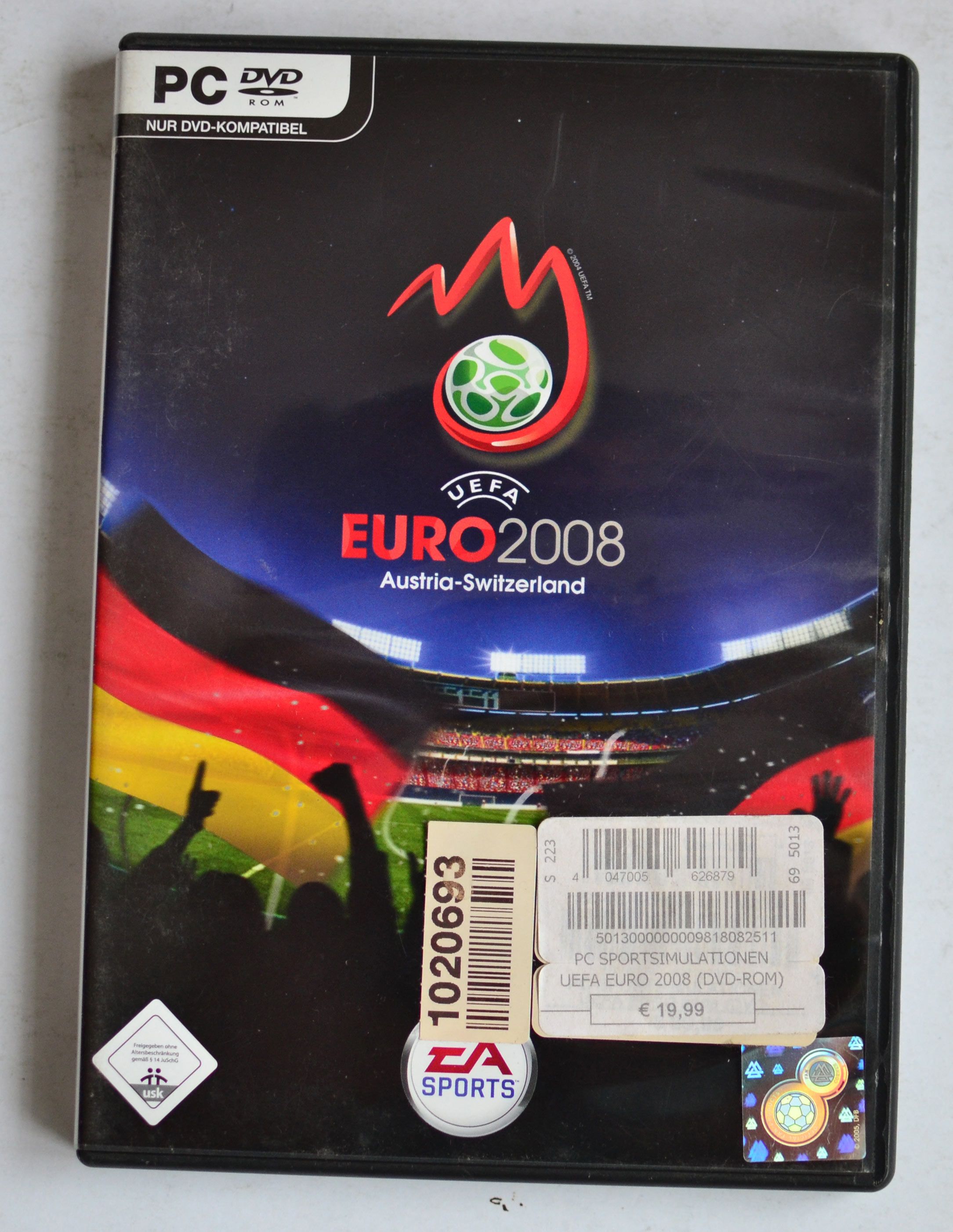 Uefa EURO 2008 Austria-Switzerland PC Wydanie Pudełkowe