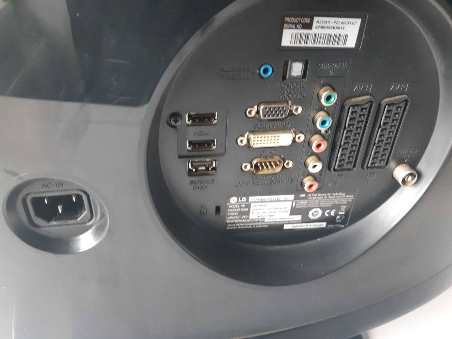 Monitor Telewizor LG 22" Flatron LG M2294D-PZ Menu PL