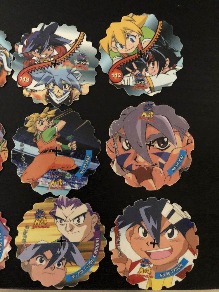 Silver Mega Spinners/ mega spinners beyblade