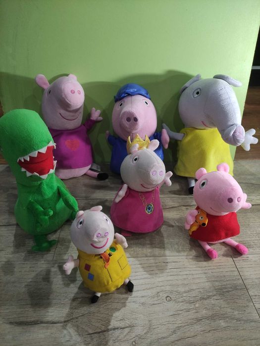 Peppa Pig семья Пеппы,Джордж,Папа, Мама, Сьюзи, Ребекка, Педро, Эмили