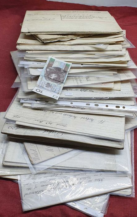 Dokumenty prawne, notarialne,   Brytyjskie od 1829r