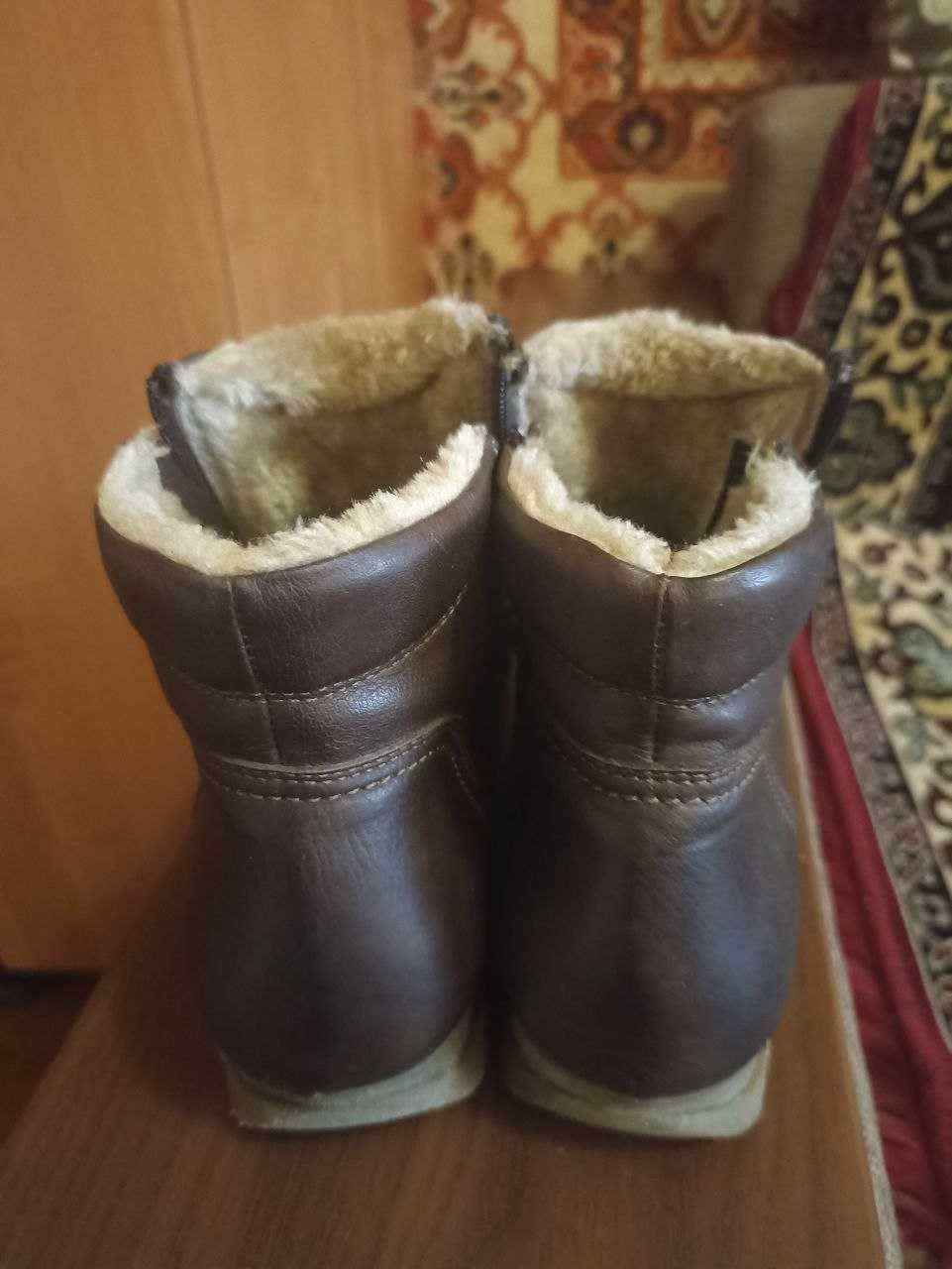 Чоботи  жіночі, прошиті, зима.