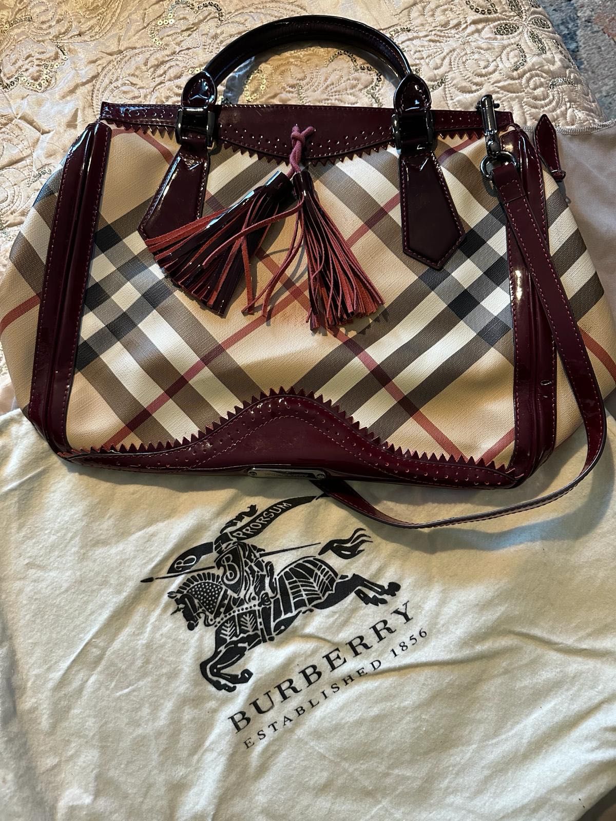 Damska torba marki Burberry