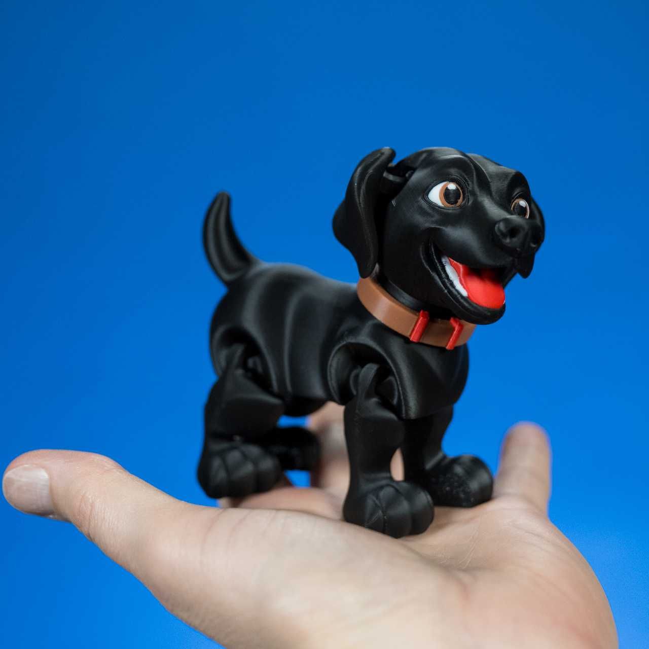 Figurka Labrador czarny duży! Pies, piesek, dog