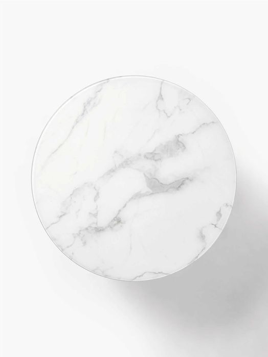 Stolik kawowy ze szklanym blatem o wyglądzie marmuru Antigua(Westwing)