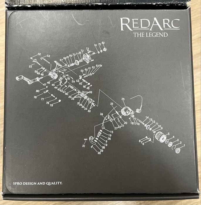 Kołowrotek wędkarski SPRO Red Arc Legend 2000