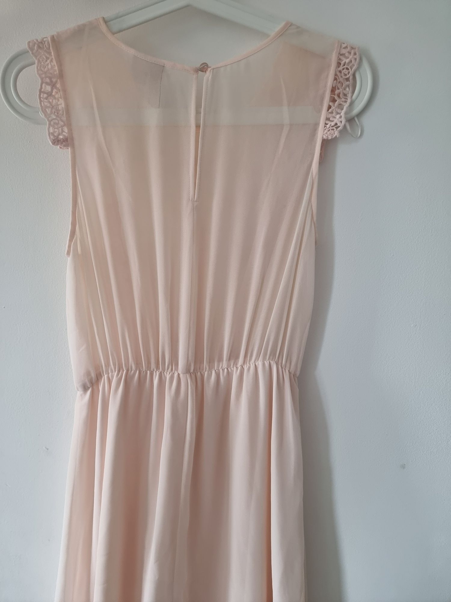 Letnia pastelowa lekka sukienka 34 H&M