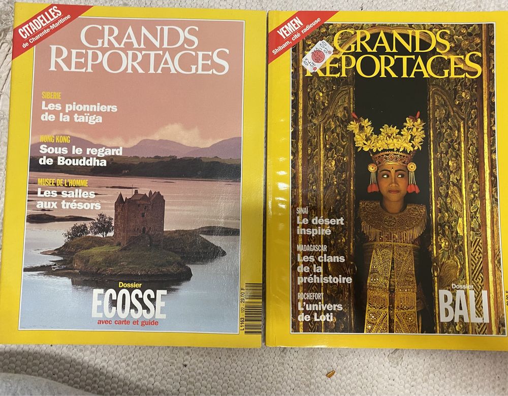 2 Revistas Antigas Grands Reportages
