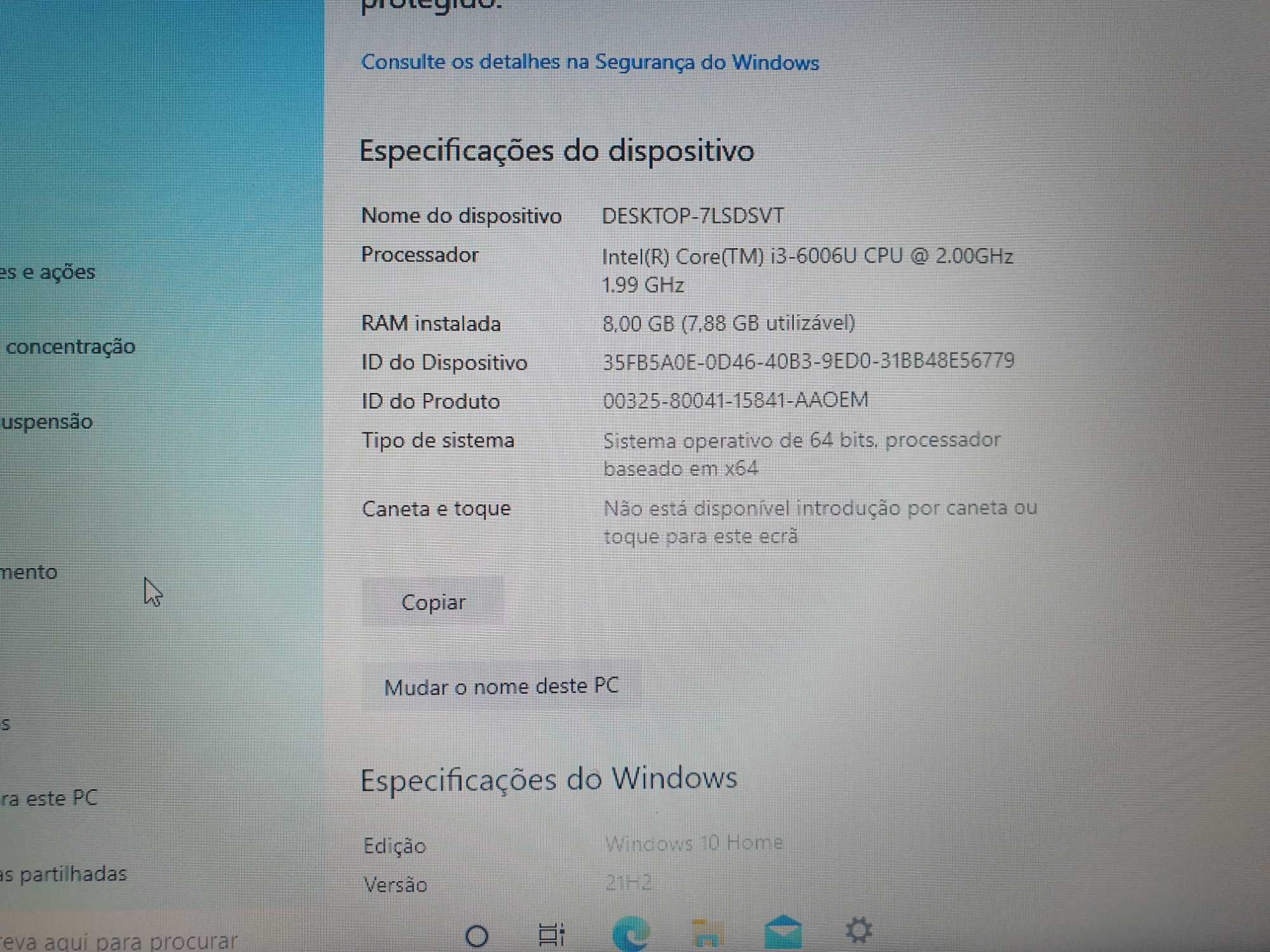 Asus X407UA - 14 polegadas