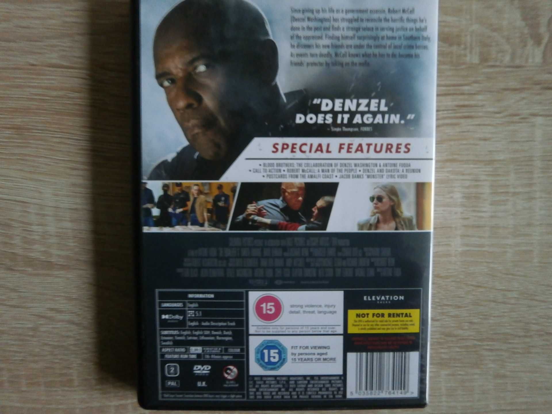 Płyta DVD The Equalizer 3 Denzel Washington