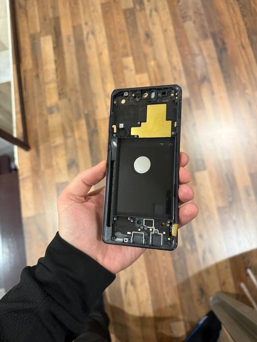 Дисплей Samsung Galaxy Note 10 Lite с рамкой Black экран + сенсор