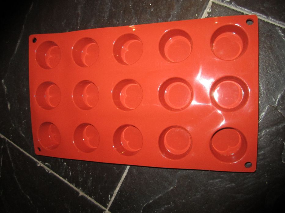 Formas silicone pastelaria
