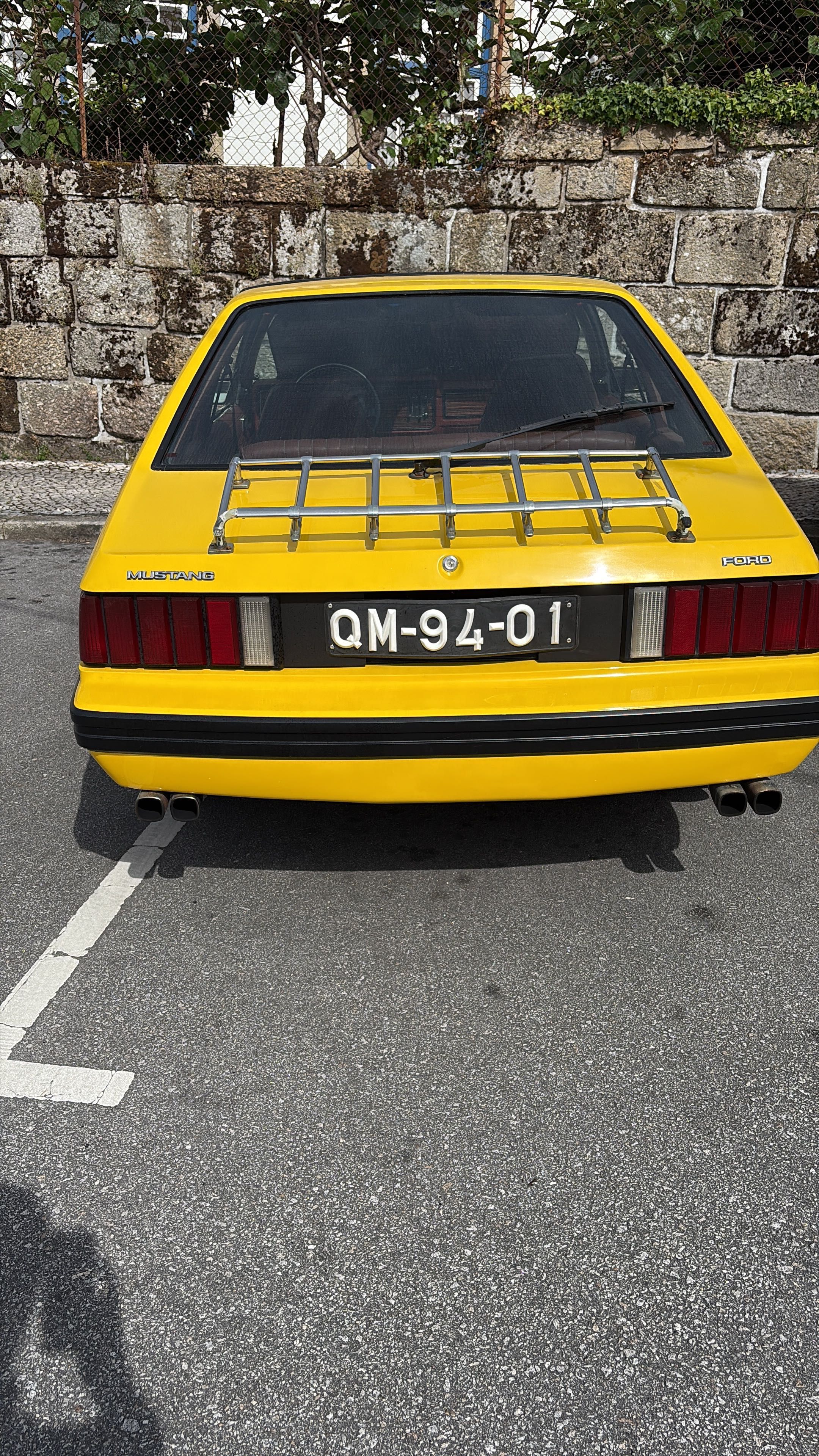 Mustang Mk3 de 1981 2.3cc Cabrio T-rooff targa
