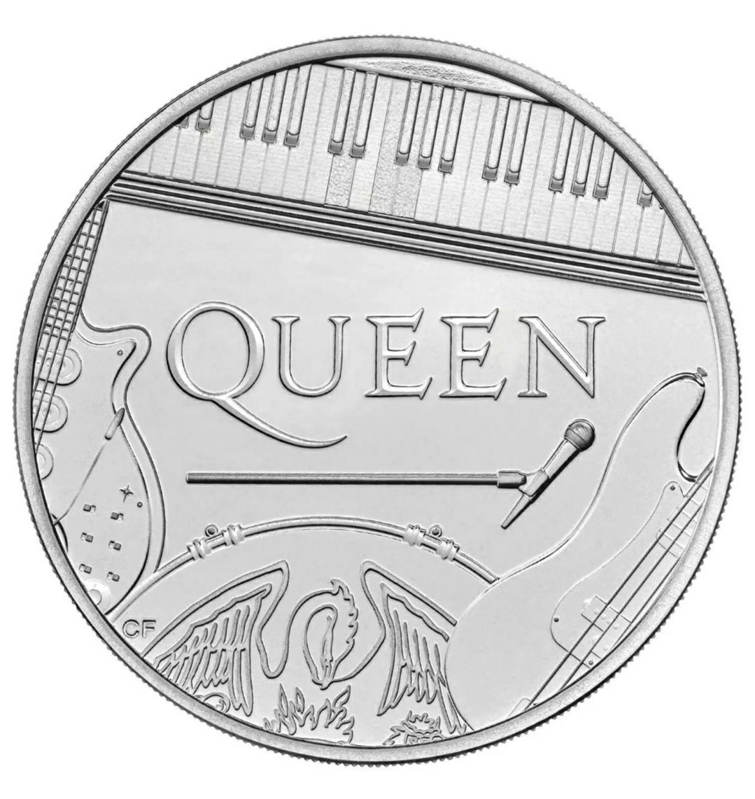 NOVA moeda de 5 LIBRAS "QUEEN" 2020, das mais procuradas !!