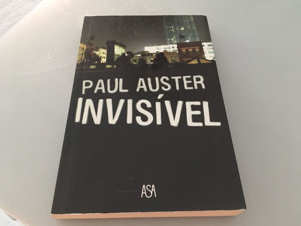 Livro "Invisível" de Paul Auster