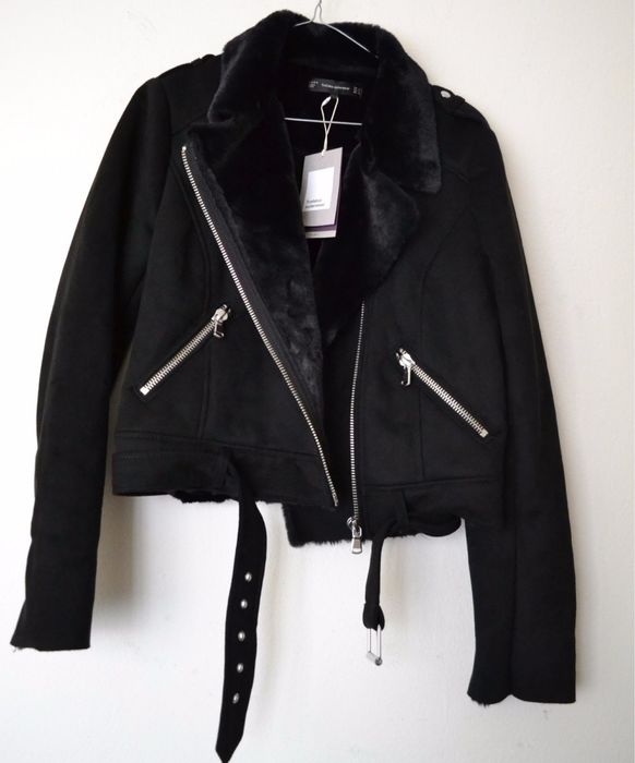 Жіноча куртка дублянка від zara