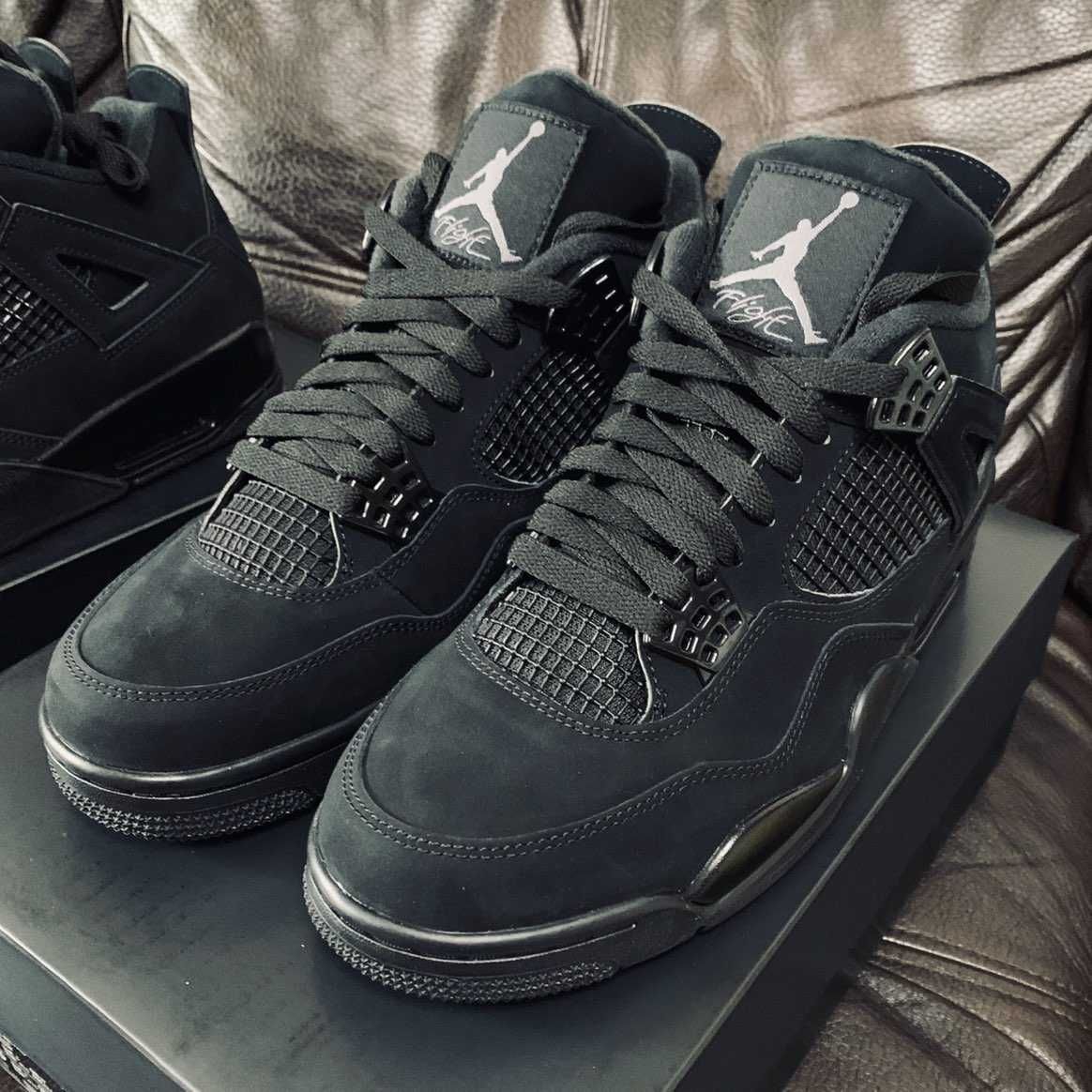RetroBlackCat\Powietrze*DamskieJordan4SuperStarADSTOPUnisexTrampk40
