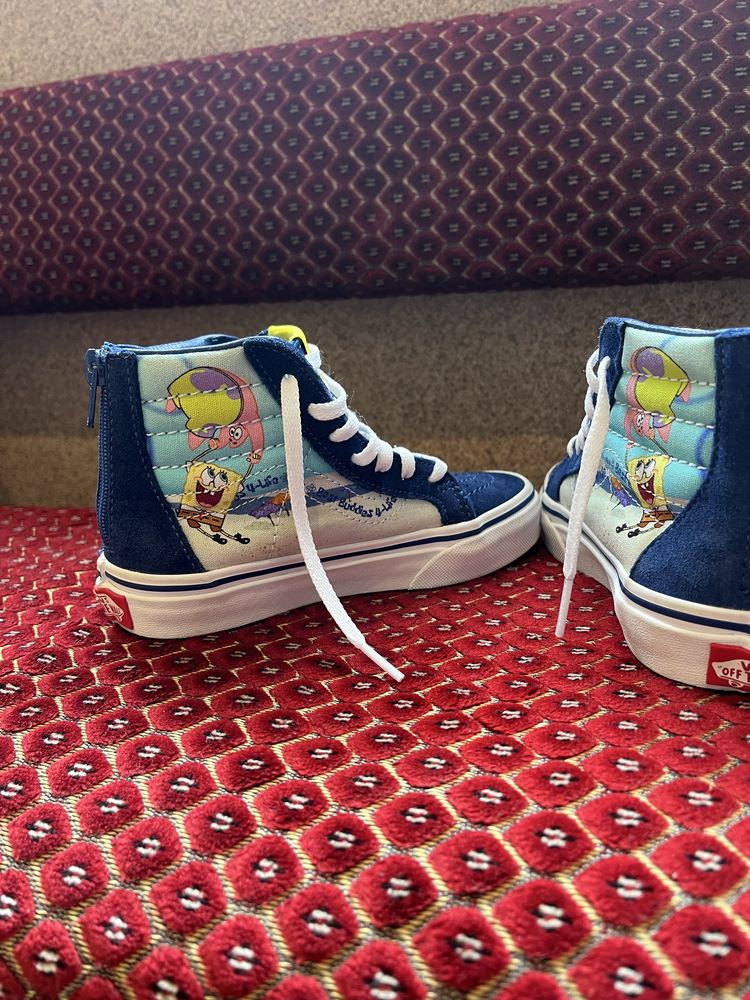 Кеди дитячі Vans spogbobe