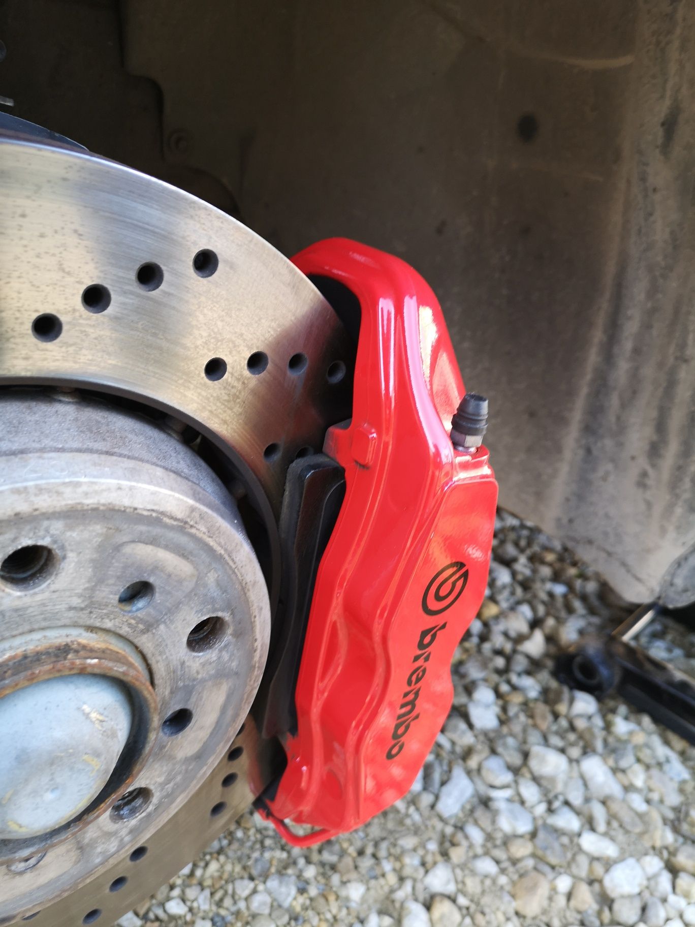 Bmw e46 e36 m3 325mm Brembo 4-tloki big brake kit hamulce zaciski tarc