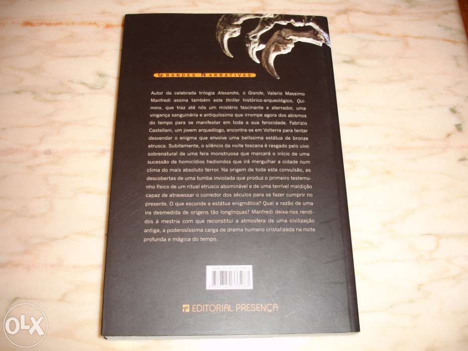 Livro 'Quimera'