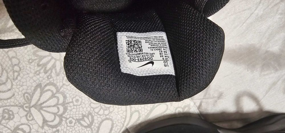 Sapatilhas Nike pretas tamanho 44