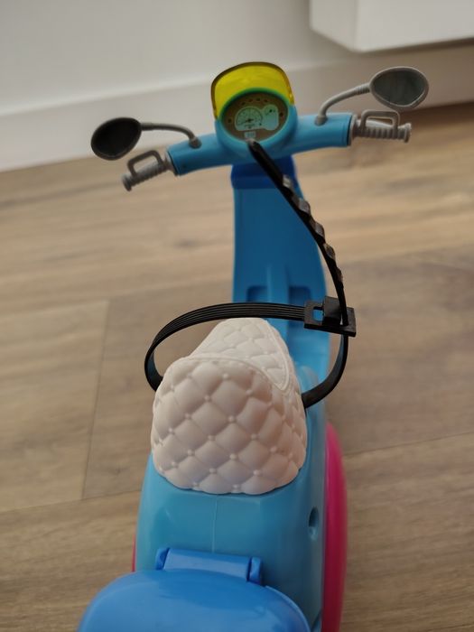 Barbie skuter dla lalek, niebieski