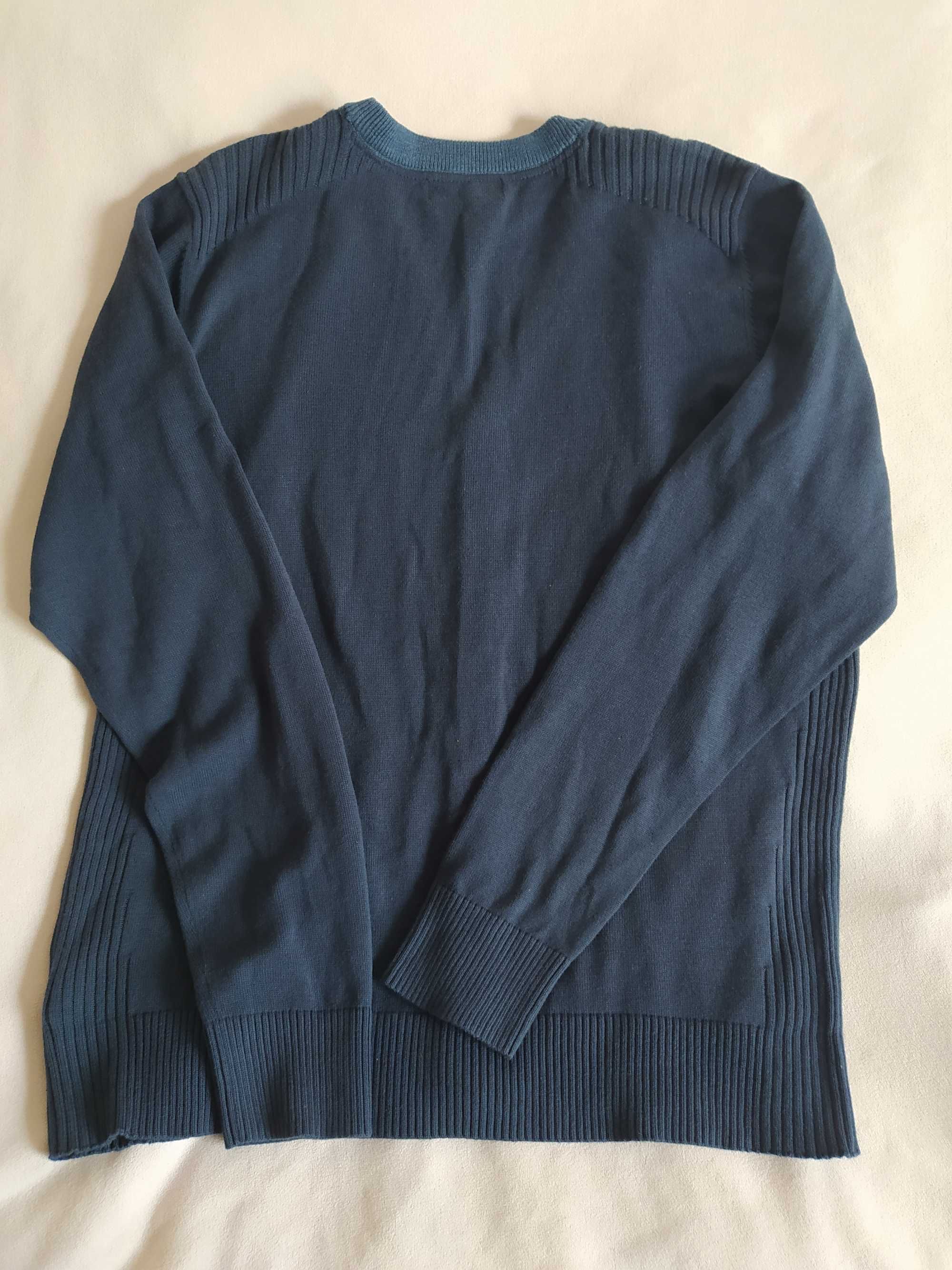 G by Guess męski kardigan New Look golf sweter cienki lekki L/XL