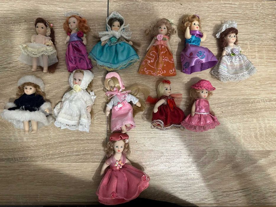 Ляльки керамічні, колекційні маленьки 7 см-10 см