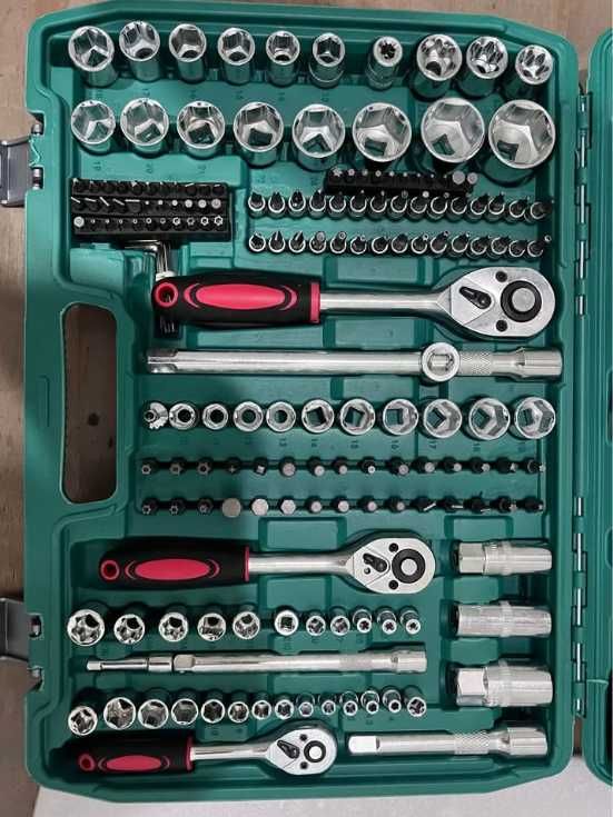 ТОП Многофункциональный набор инструментов TOOLS 216 предметов в кейсе