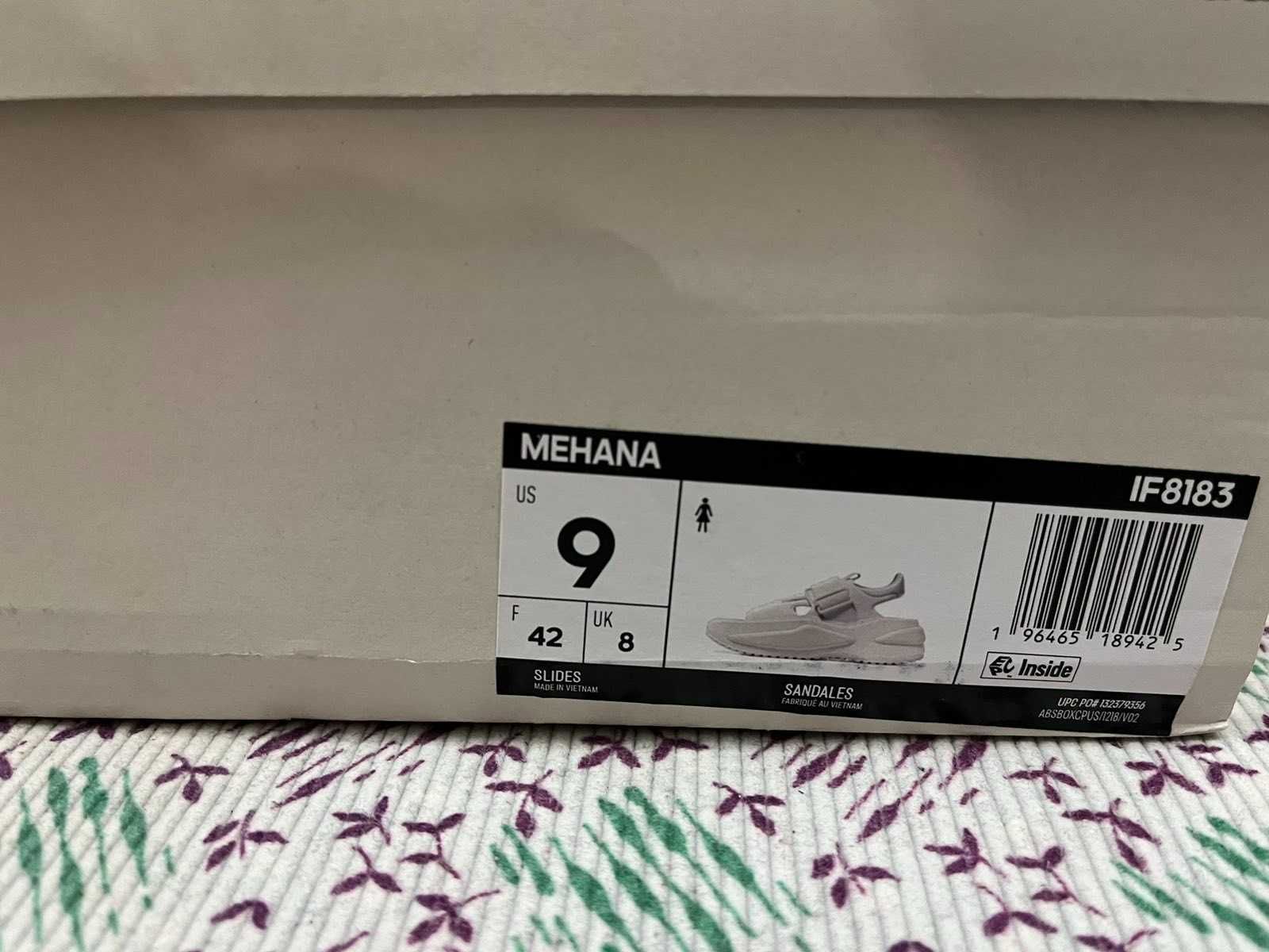 Сандалии белые  ADIDAS MEHANA  WHITE IF8183