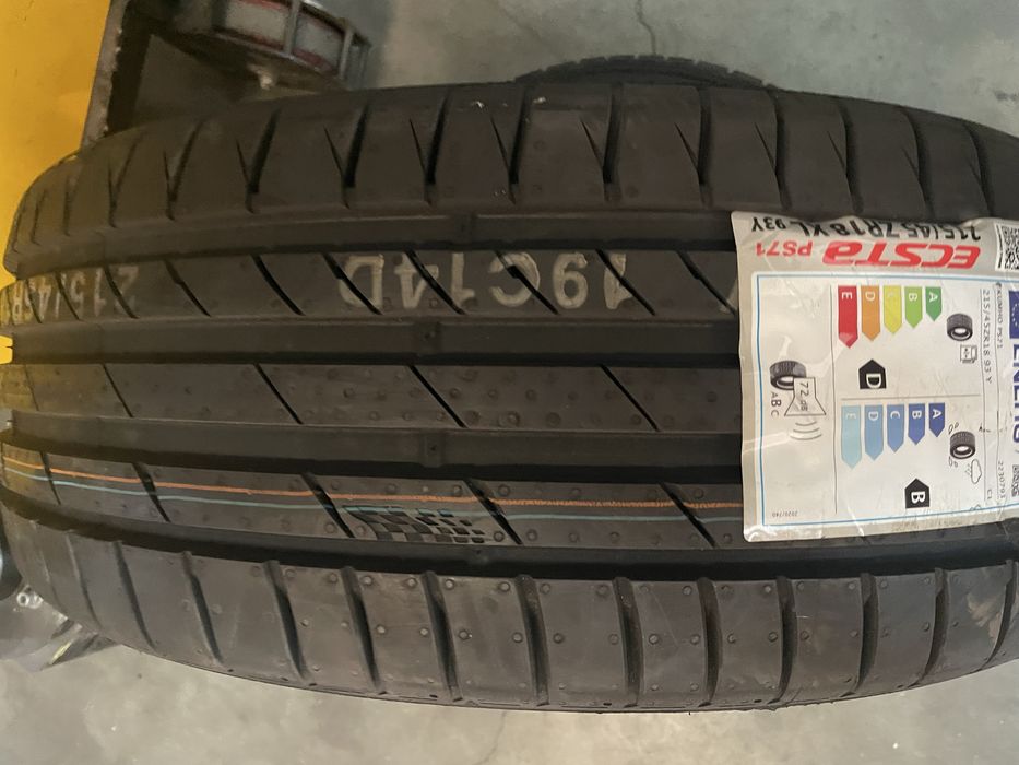 215/45R18 Pneus 100% do piso