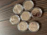 Таїланд 20 бат 2019 UNC монети тайланд