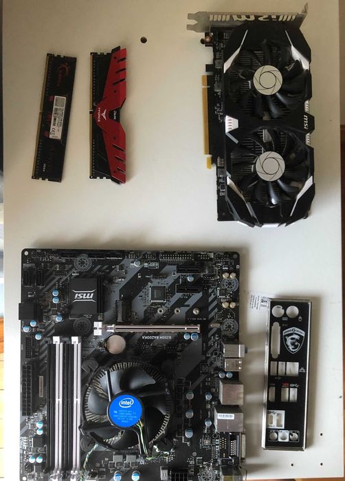 PC Gaming Base – i5-7600 + GTX 1050 Ti + 16GB DDR4