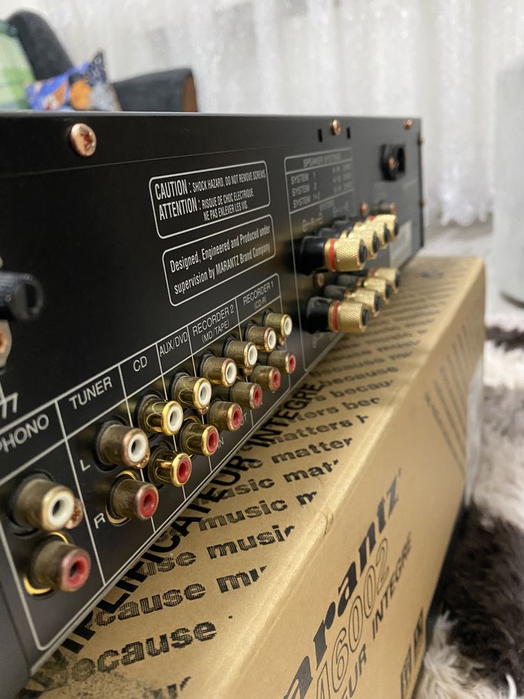 Marantz pm-6002 SUPER zvuk GOLD.не kenwood.