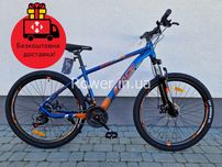 Алюмінієвий велосипед SPACE MERCURY AL 27.5" DD FR рама-17" black-oran