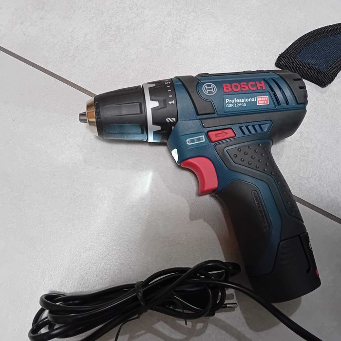 Wkrętarka BOSCH GSR 12V-15 + Walizka  . NOWY